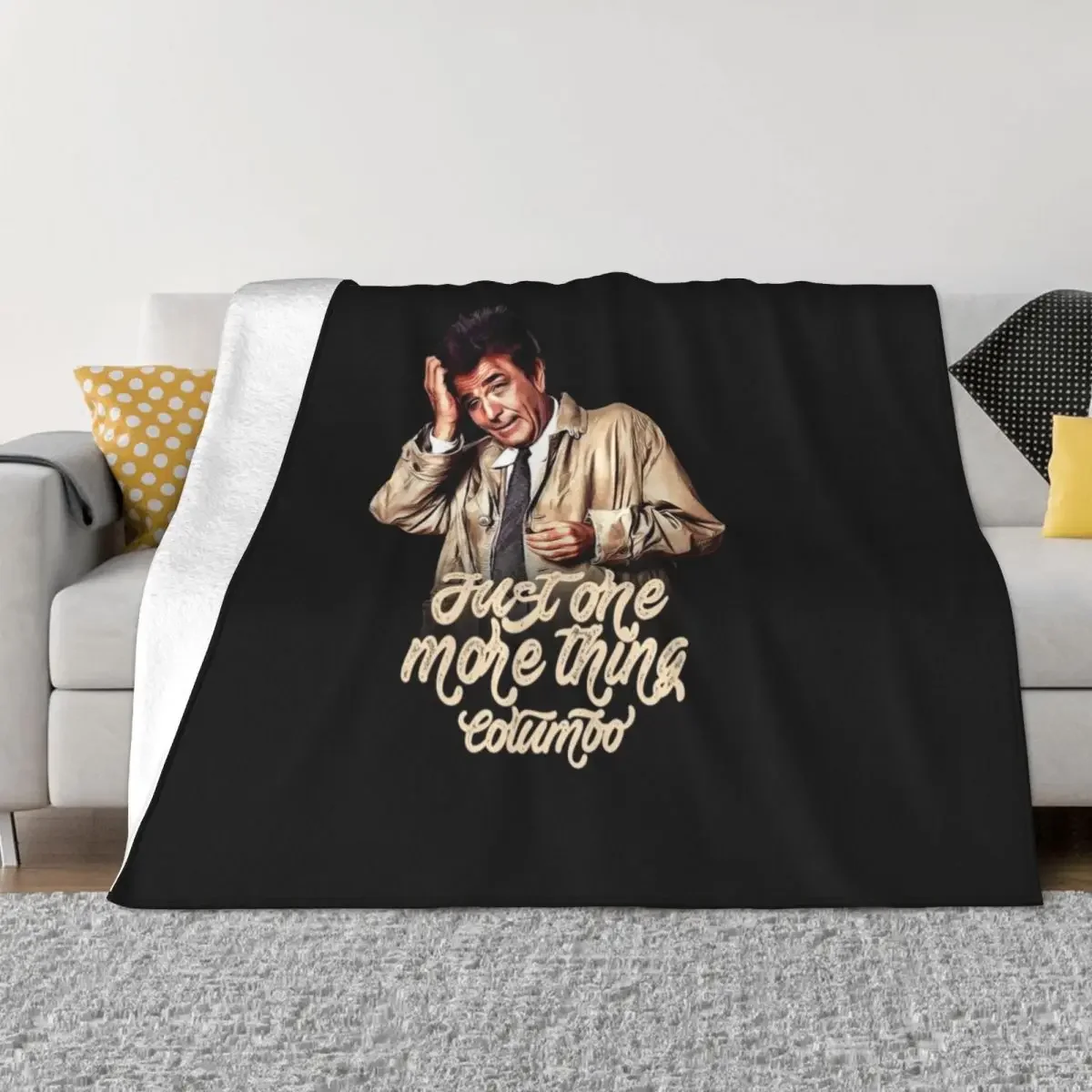 Columbo - TV Shows Throw Blanket Loose valentine gift ideas Vintage Thins Blankets