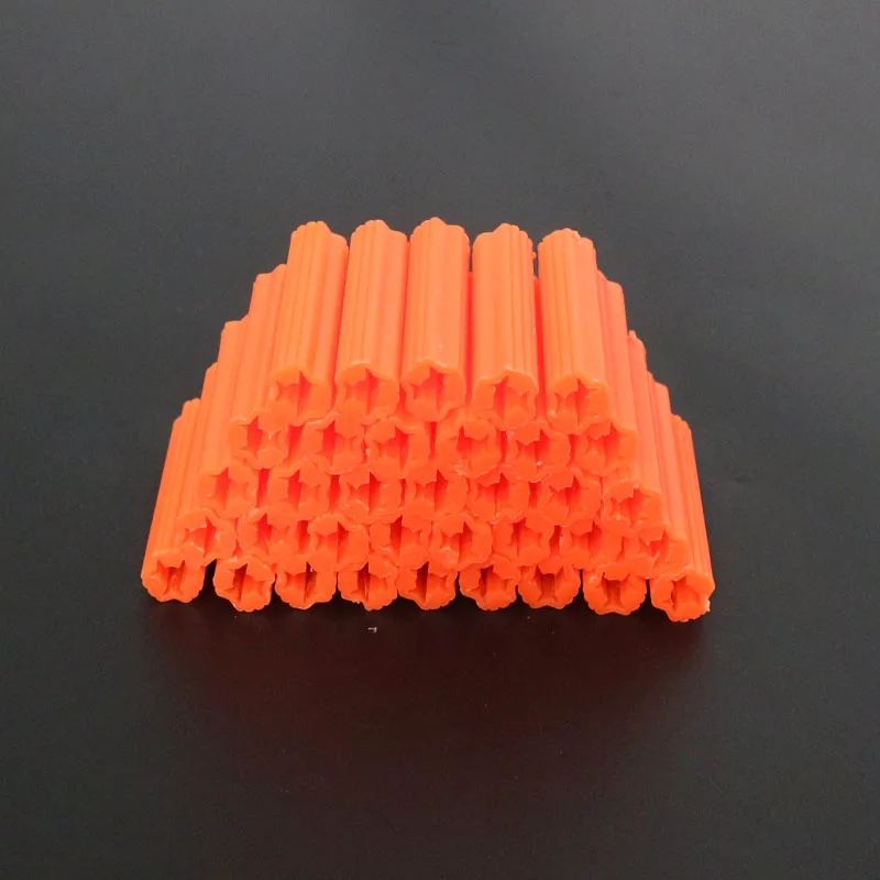 Straight Expand Nail Wall Plug Plastic Anchor 5x25 5x38 6x25 6x38 6x50 7x25 7x38 7x50 8x25 8x38mm