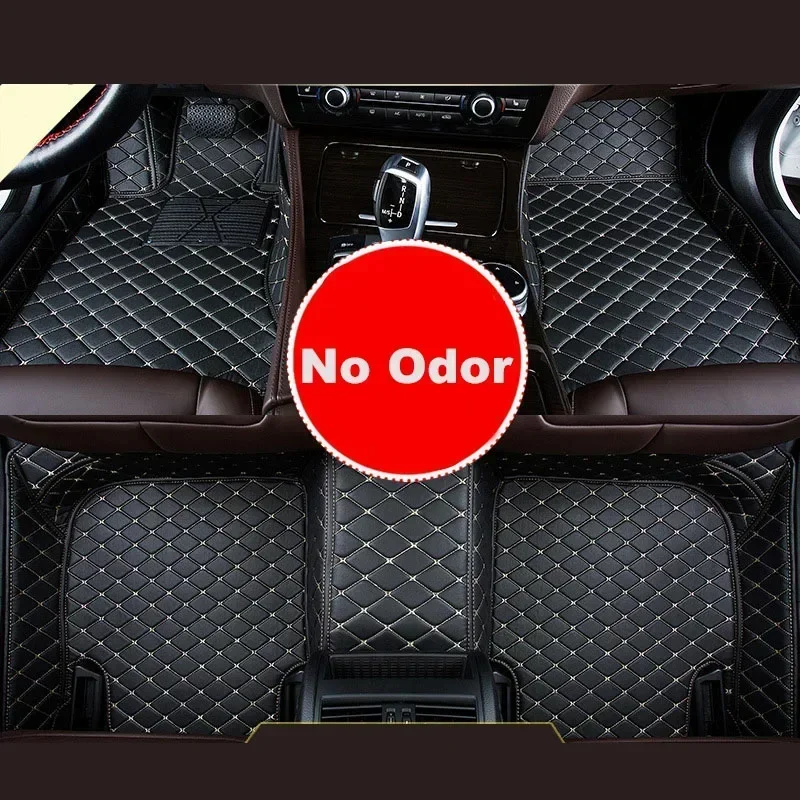 1 set Car Floor Mats For SsangYong Tivoli 2015-2017 Year Upgraded Version Foot pad Accessories Carpetscustomizedcustomized