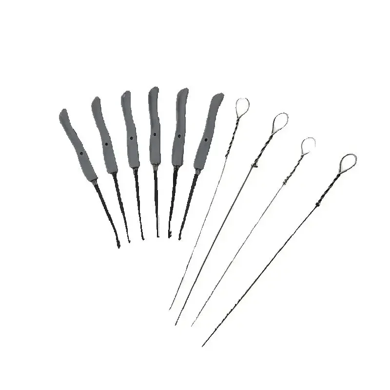 

10PCS NAIERDI Lock Pick Set Locksmith Supplies Broken Key Auto Extractor Remove Hooks Stainless Steel DIY Hand Tools Hardware