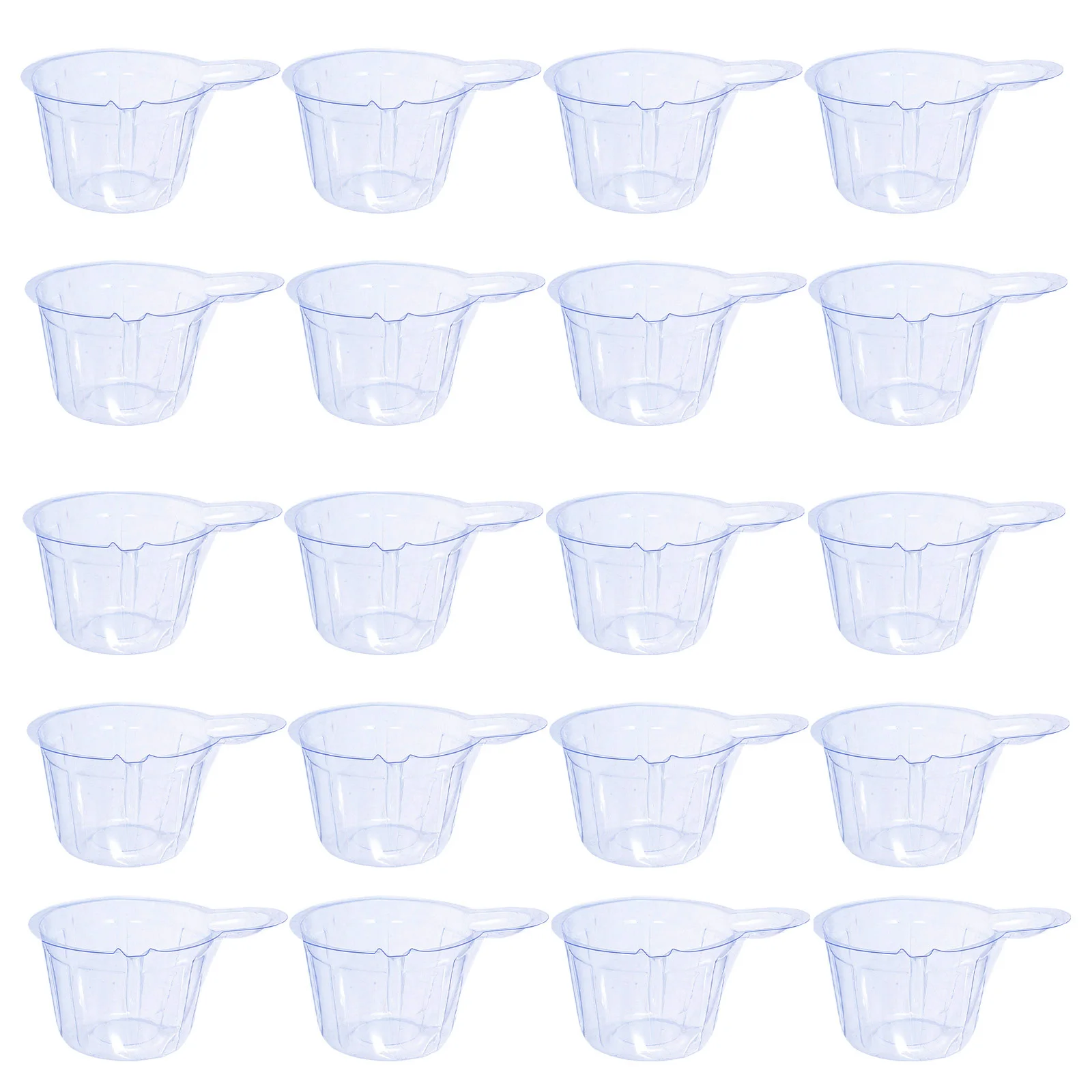 

100pcs Urine Sample Plastic Cups Leakproof Stackable Medical Testing Containers Clear Transparent Specimen Collection Lab