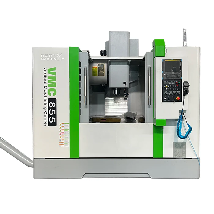DRC VMC855 4-Axis Vertical CNC Milling Machine Single BT40 Spindle Automatic Heavy Duty High-Accuracy Motor