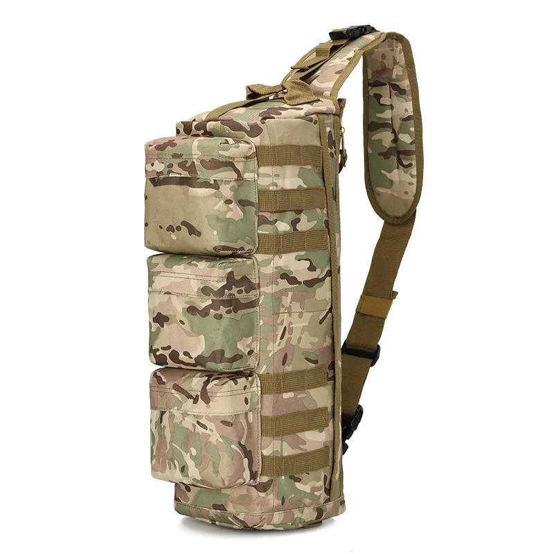 Imagem -03 - Mochila de Mochila Militar para Homens Assualt Bolsa Mochila de Equitação de Motocicleta Nylon Único Ombro Cross Body Chest Bags de Alta Qualidade