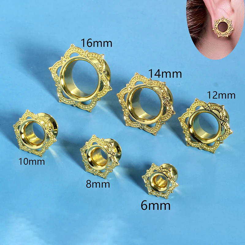 2pc 6mm-16mm Tappi per le orec - Body Jewelry Ear Gauges recensione e prezzo