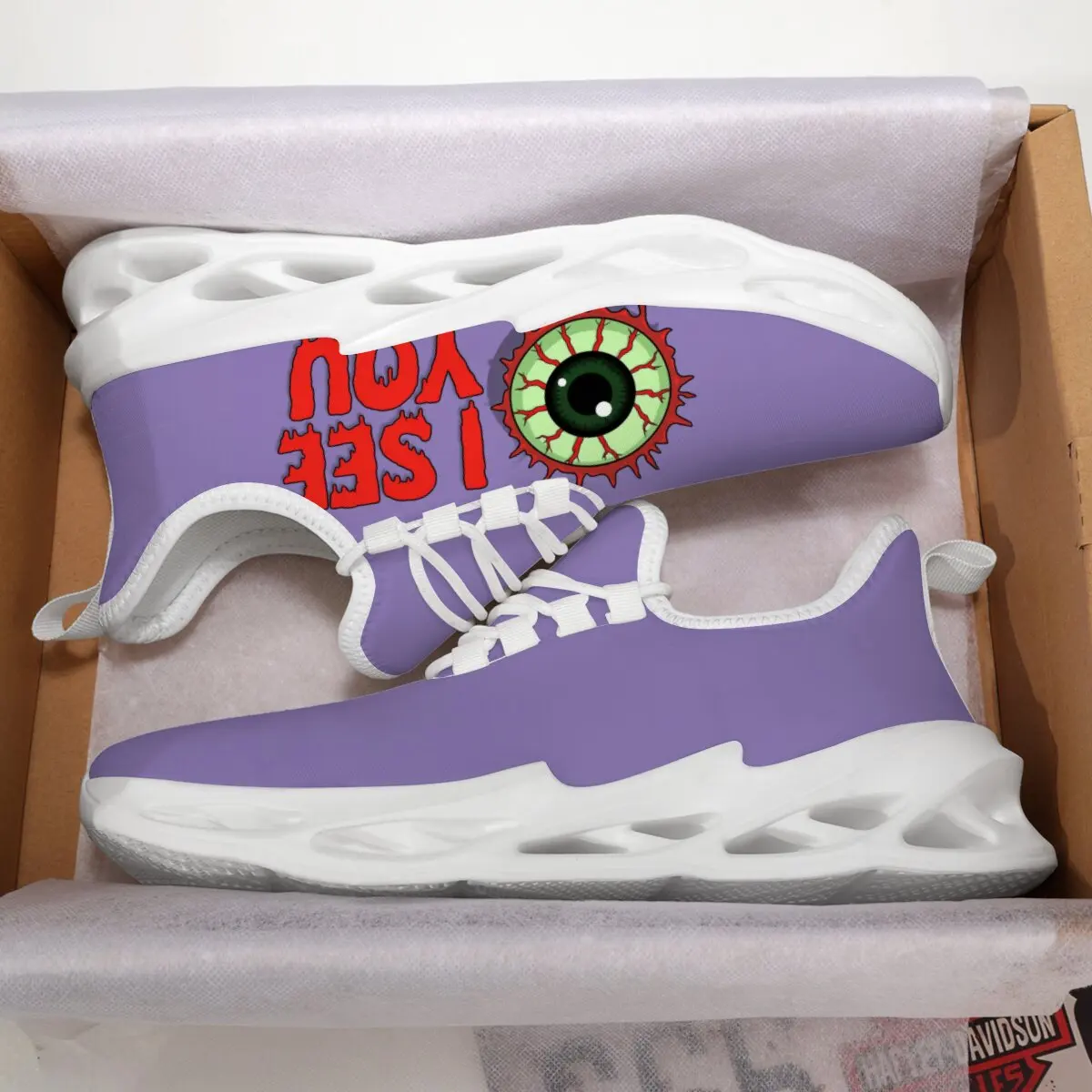 Pai-filho grande tamanho voando tecido dos desenhos animados disney mickey mouse padrão escuro halloween-temático rendas sapatos esportivos casuais