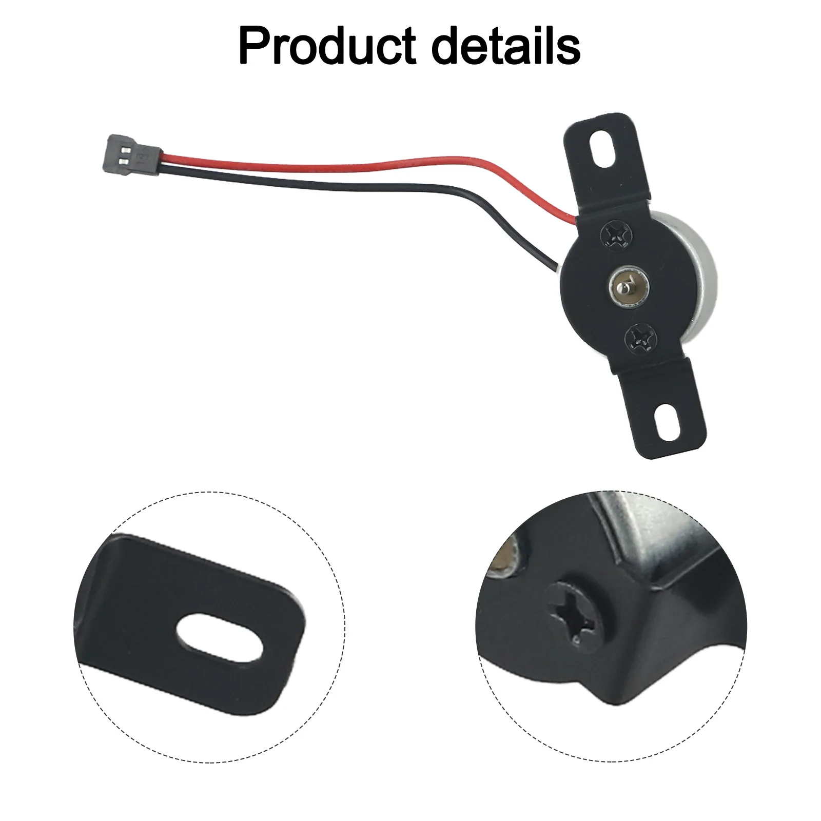Fireplace Heater Fan Motor Replacement 1500 RPM Stove Fan Repair Part Aluminum Body for Residential Heating Units