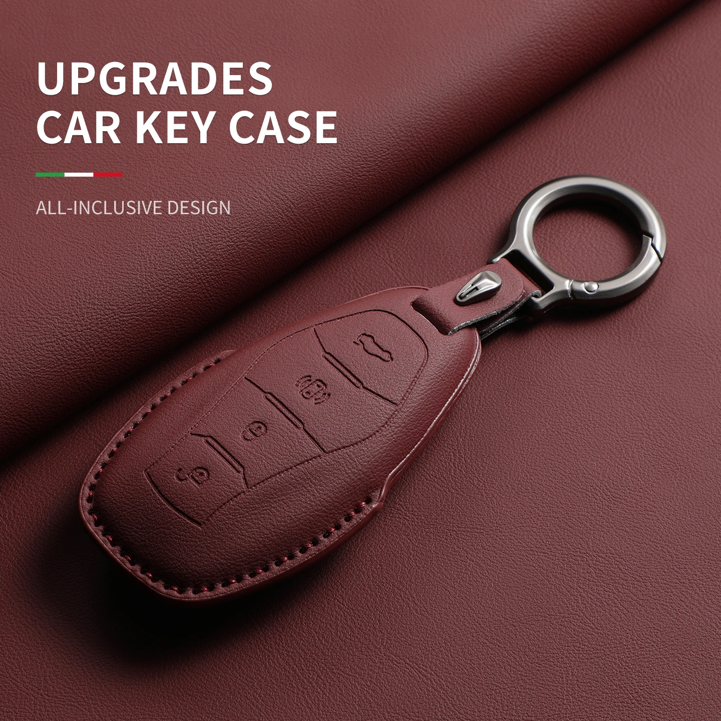 

Original Color Car Key Case Cover For Hongqi H5 HS5 HS7 H9 H6 EH7 HS3 H5 PHEV E-HS9 Car Remote Key Protection Shell Accessories