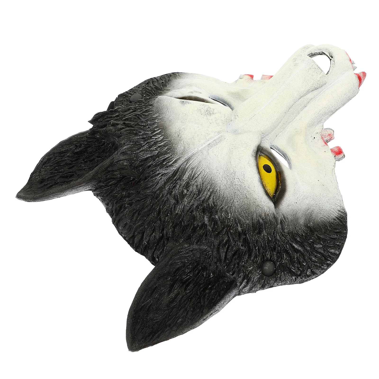

Halloween Wolf Mask Scary Animal Design Cosplay Prop PU Mask for Party Costume Masquerade Carnival Festival Decorative