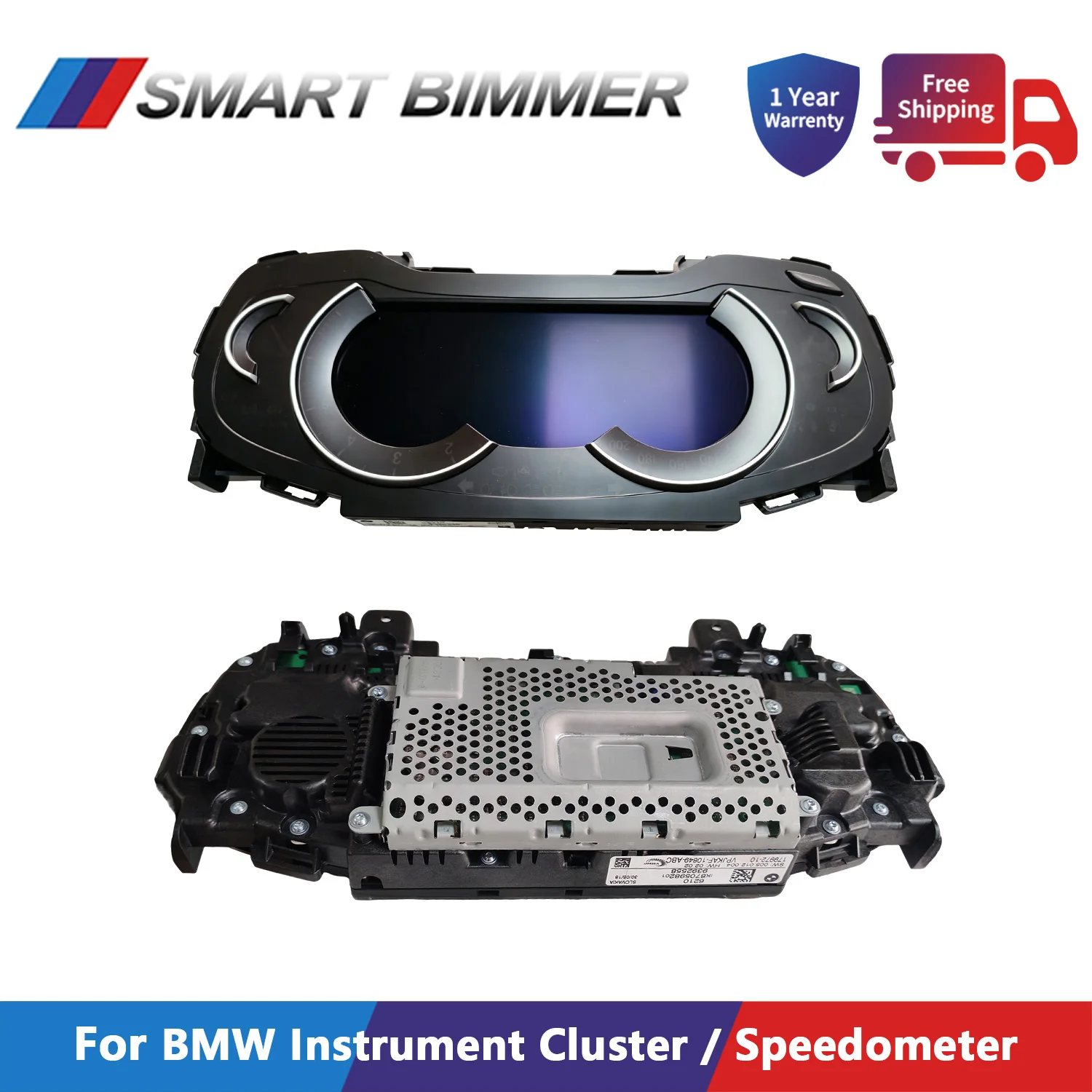 

Instrument Cluster LCD Digital Dashboard Speedometer Display for bmw X3 X4 5 Series 62109392558