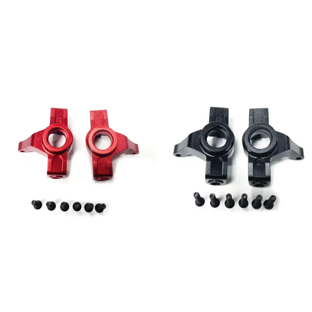 RCGOFOLLOW Aluminum Steering Hub Carrier For 1/14 RC Crawler MJX Hyper Go 14210 14209 Car Stylish Anodized Upgrade Parts