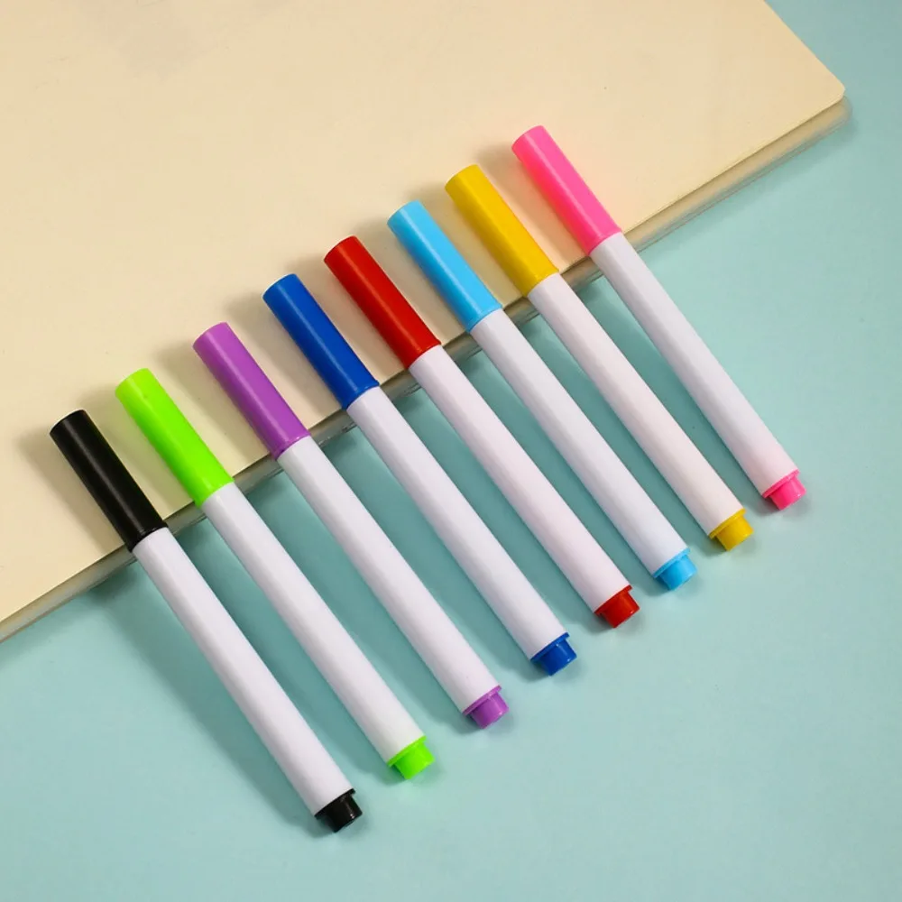 5/8 Colors Art Painting Markers Pens Erasable Water-based Whiteboard Marker Graffiti Drawing Multicolor Markers Pens Set