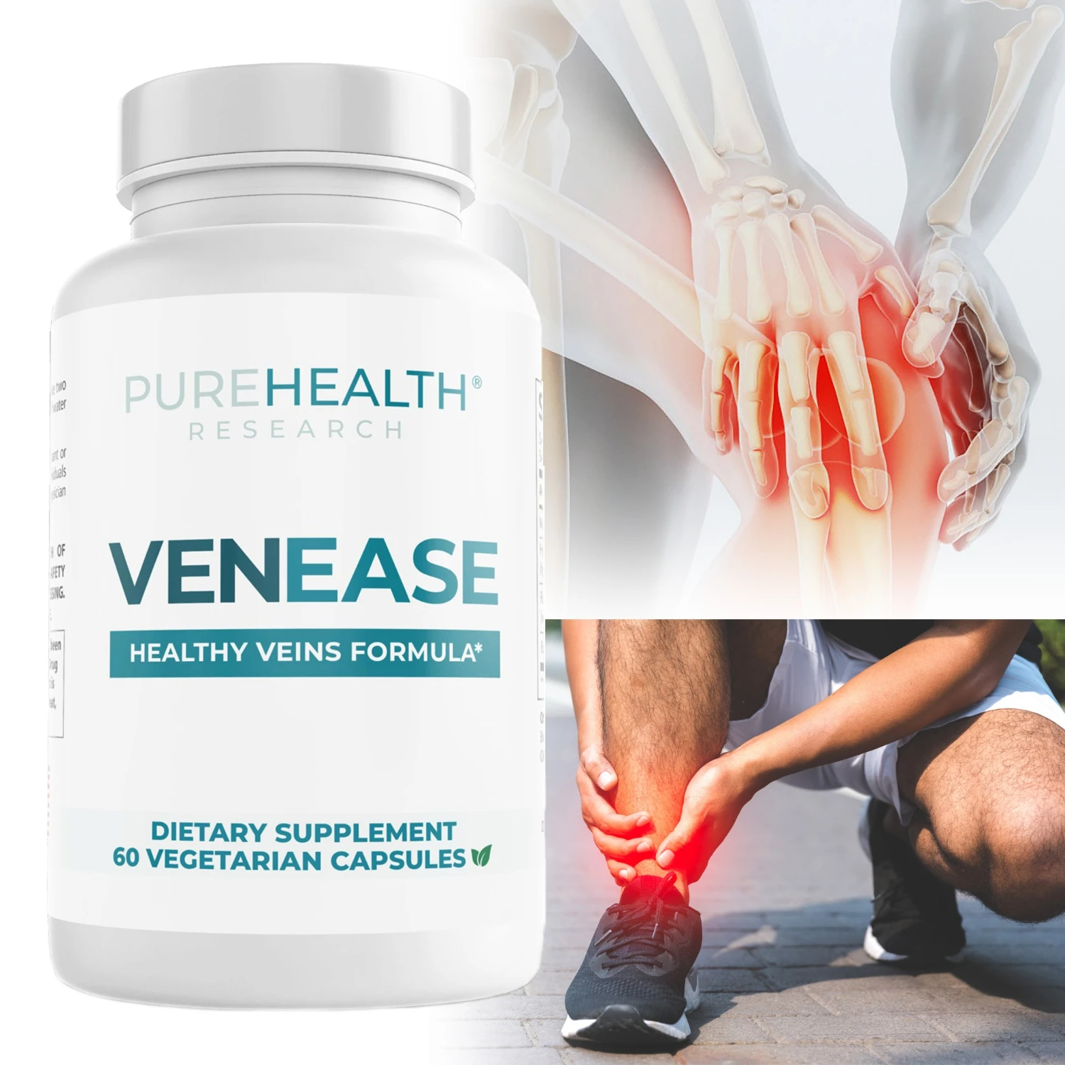 

VENEASE — способствует поток крови и кровообращения, помогает облегчить варикозное расширение вен, поддерживает здоровье ног и повышает энергию.