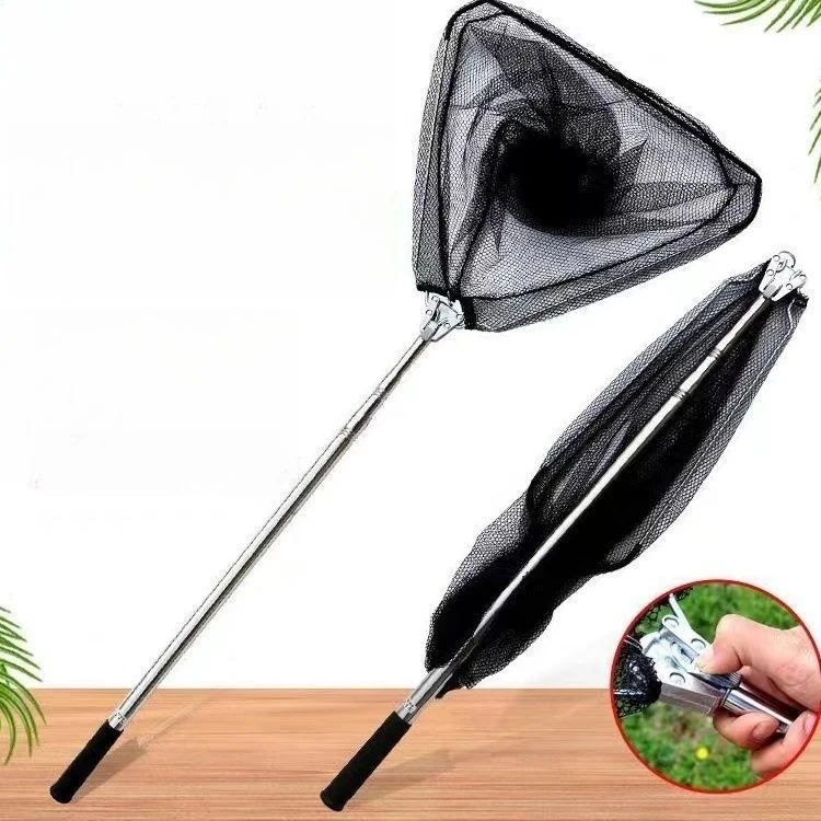 

Landing Net Head, Fly Fishing Landing Net 8mm Universal Screw Interface Stainless Steel for Outdoor Fishing