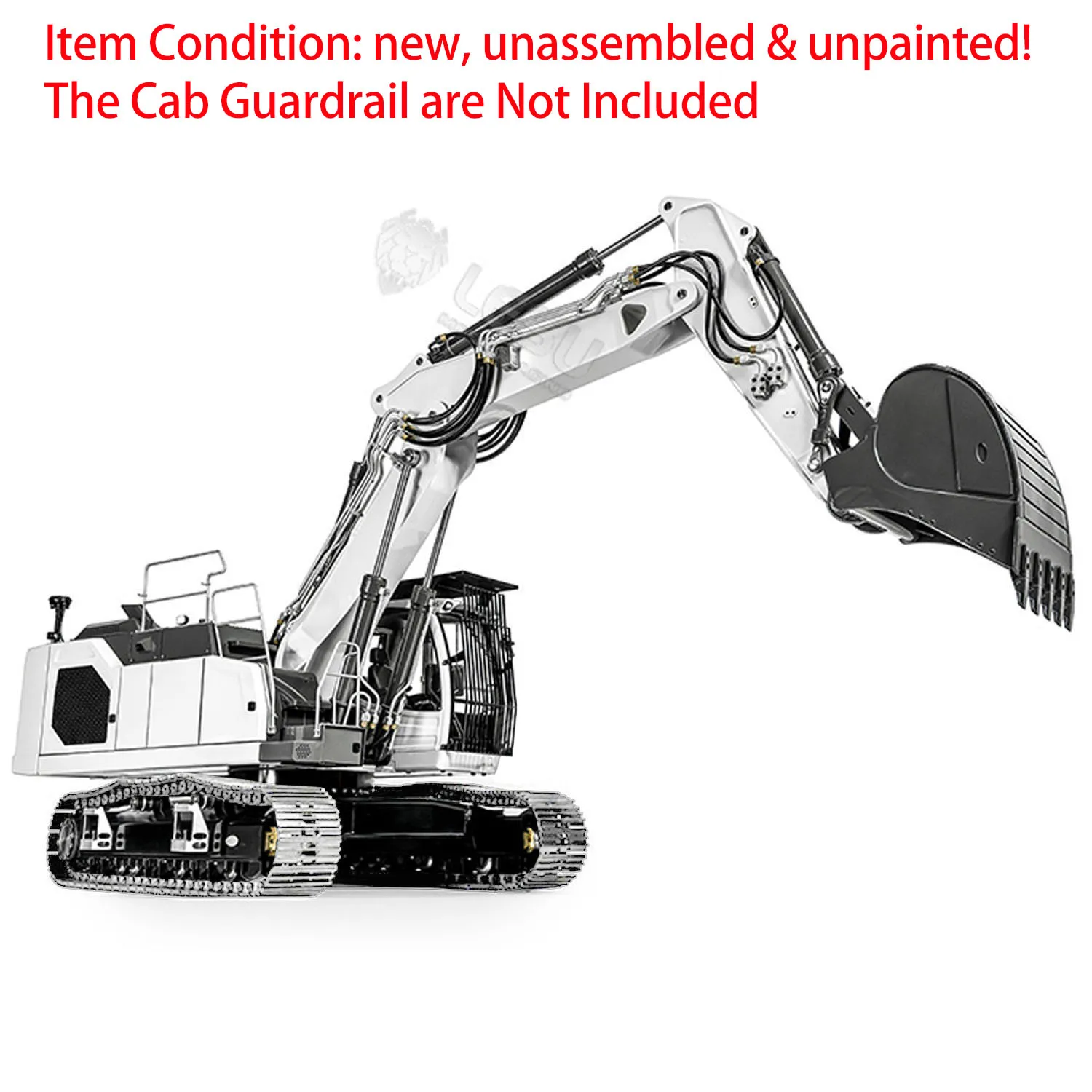 LESU LR945 1/14 3-arm Hydraulic RC Excavator Metal Radio Control Digger Kits Trucks Cars Vehicle Light System Boys Gifts TH23761