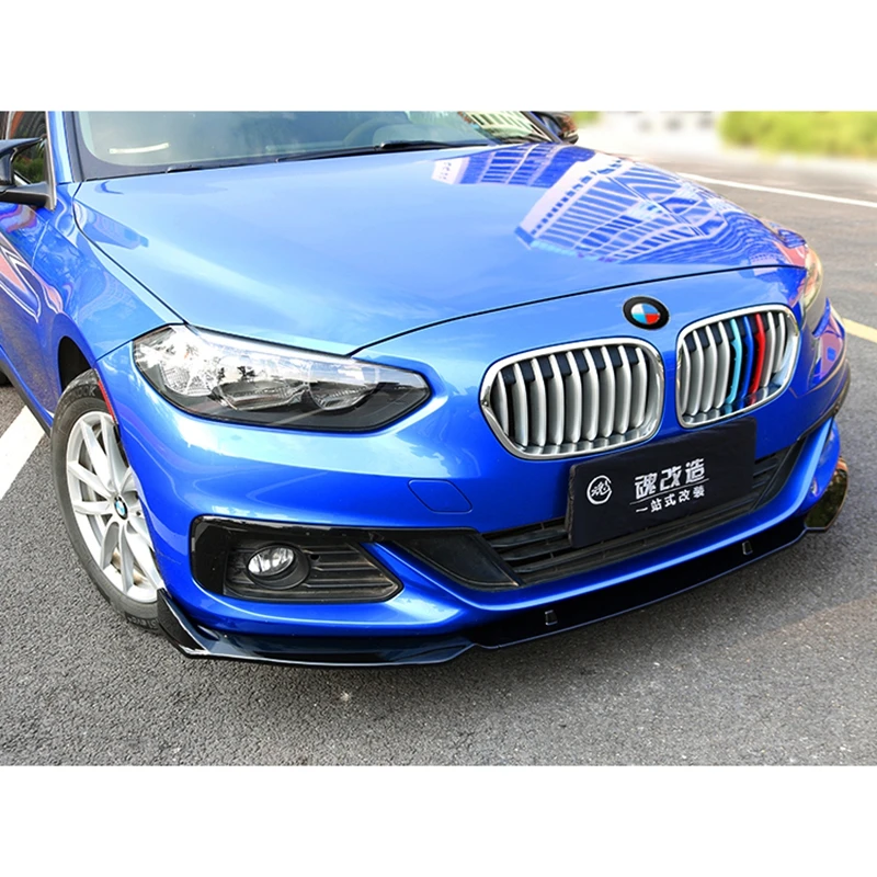 

Трехсекционный передний спойлер из АБС-пластика для BMW 1 серии 118i 120i sedan 2017