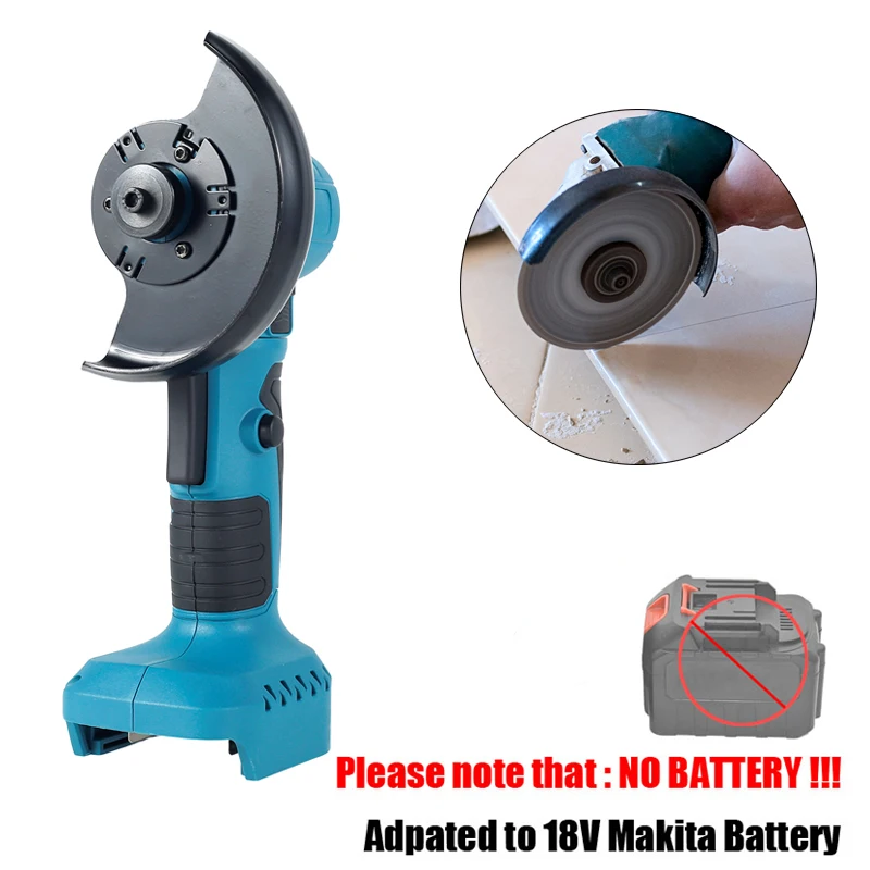 

24V Mini Brushless Electric Angle Grinder 100mm Cordless Polishing Machine Grinding Cutting Machine For Makita 18V Battery