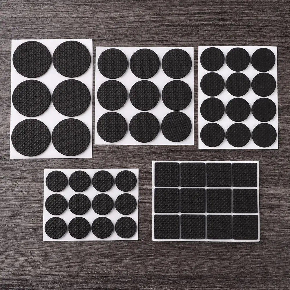 6/9/12Pcs Self Adhesive Felt Pads Non-slip Mat Bumper Cushion Furniture Leg Foot Mat For Chair Table Protector Hardware
