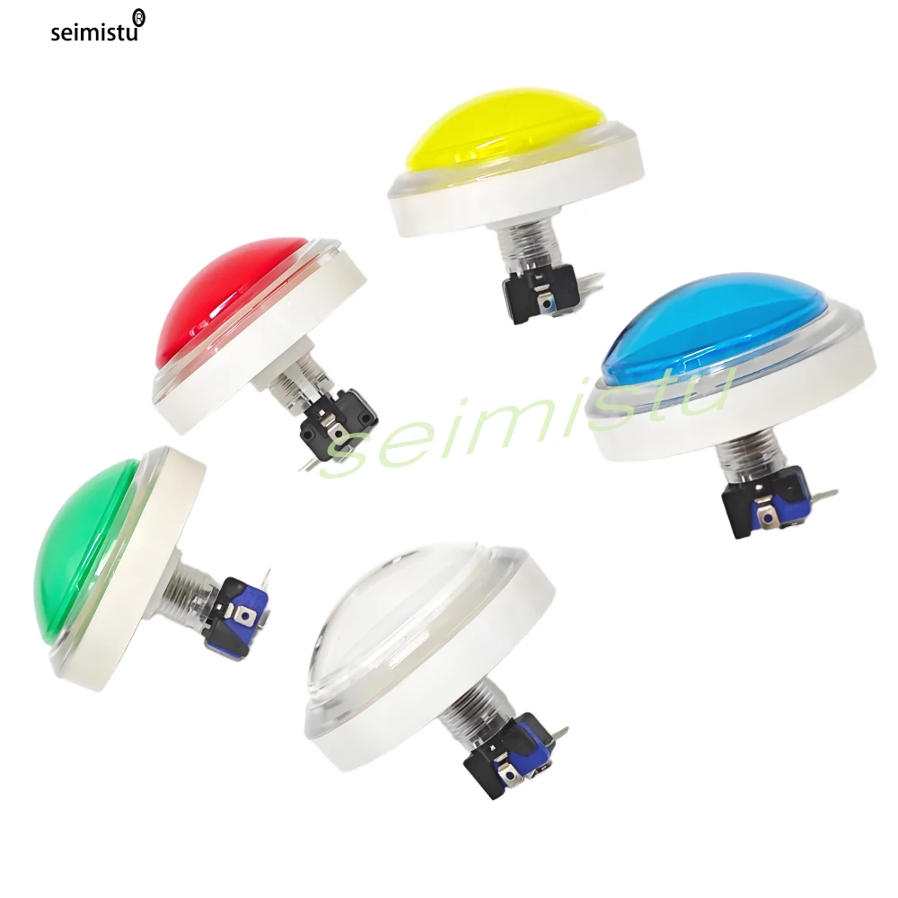 100mm Arcade Big Push Button Beleuchtete Led Antwortschalter Video Rhythmus Von Musik Spiel Verkaufsautomat Münze Arcade Flipper teil – Detail 7
