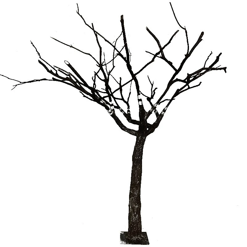 Simulated natural dead tree large fake tree props ornament