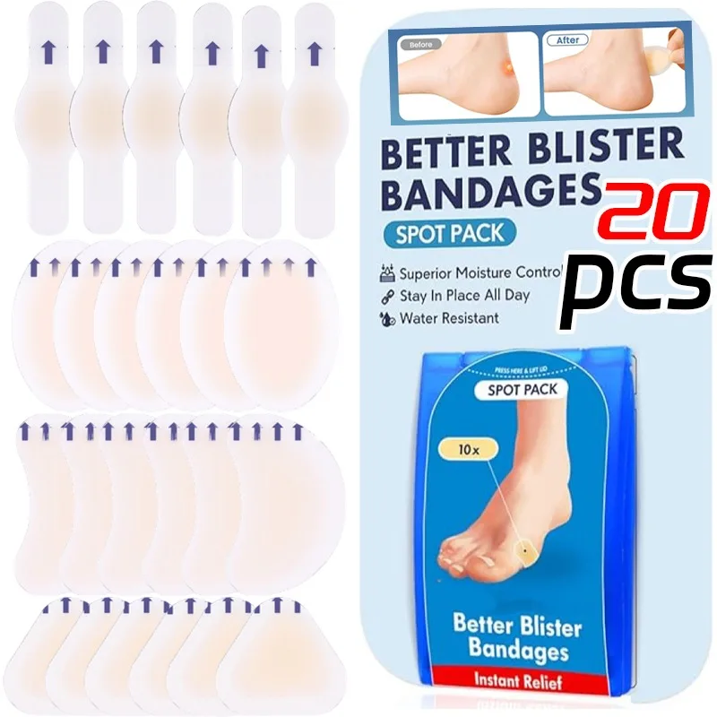 Unisex Invisible Silicone Foot Pads Anti-Slip Heel Cushions Shoe Insole Inserts Blister Prevention Stickers for Pain Relief