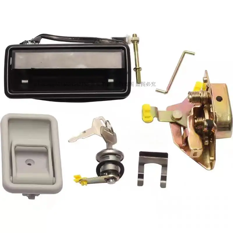 

For KUBOTA 155/161/185 cab door lock assembly outside handle excavator accessories