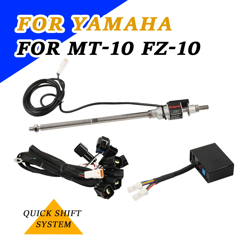 For YAMAHA MT-10 MT10 FZ-10 FZ10 Motorcycle Accessories One Way Electric Quick Shifter Shift System QuickShifter Quick Upshift