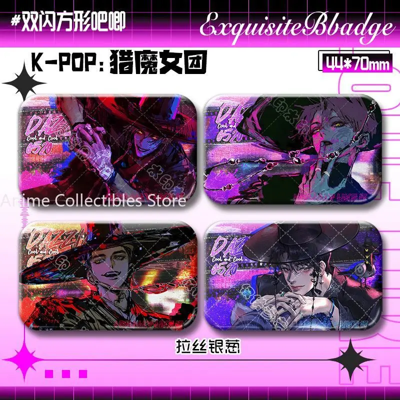 

Аниме Инь Эбби Тайна Романтика Детский значок Брошь Булавка Одежда Украшение рюкзака Лацкан Персонализированная нагрудная бирка