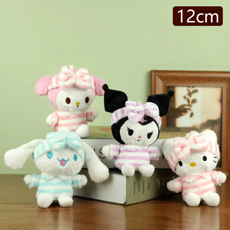 keychain anime Plush doll cute student girl school bag pendant pp cotton filling Toy decorate Portable Cartoon gift