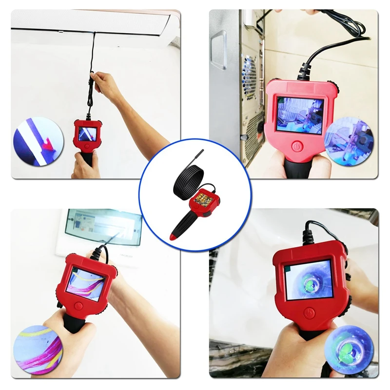 Best-1M HD Wireless Endoscope Camera Display Screen Flexible Waterproof Inspection Industrial Borescope
