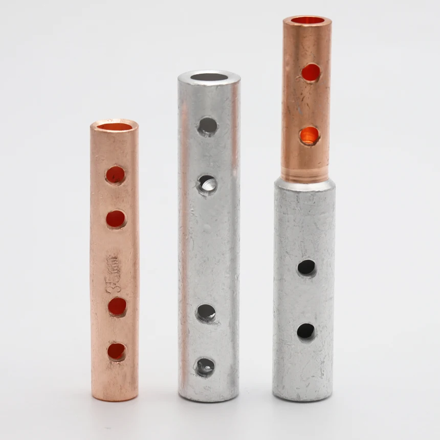 GL GTL GTL 16/25/35/50 Copper-AL Electric Cable Bolt Connection Tubular Sleeve Transition Joint Connector Butt Terminal Splice