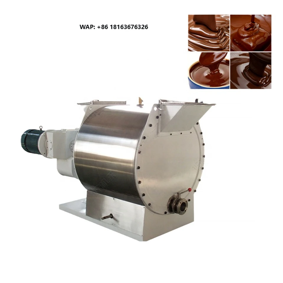 Low Price Automatic Cacao Paste Grinding Machine Chocolate Conche Refiner Chocolate Processing Equipment