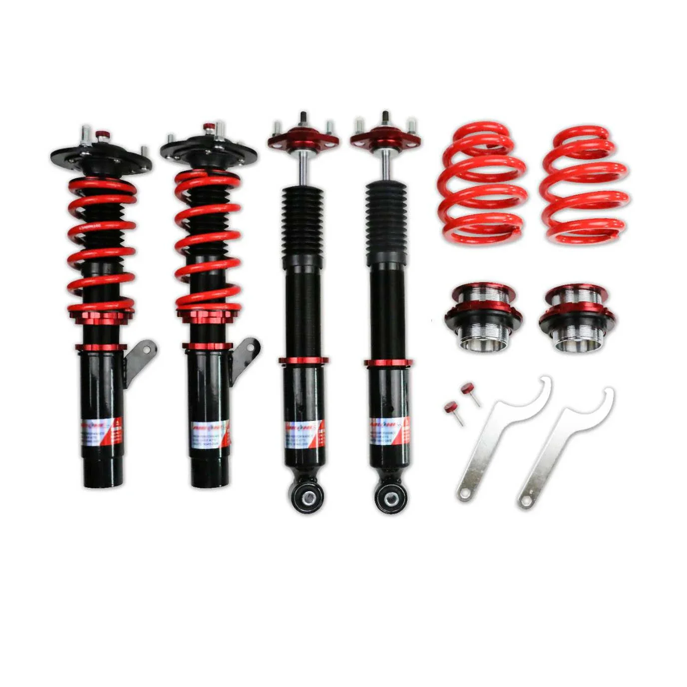 Front motorcycle shock absorber manufacturers for BMW E46 3 Series adjustable coilover struts damper