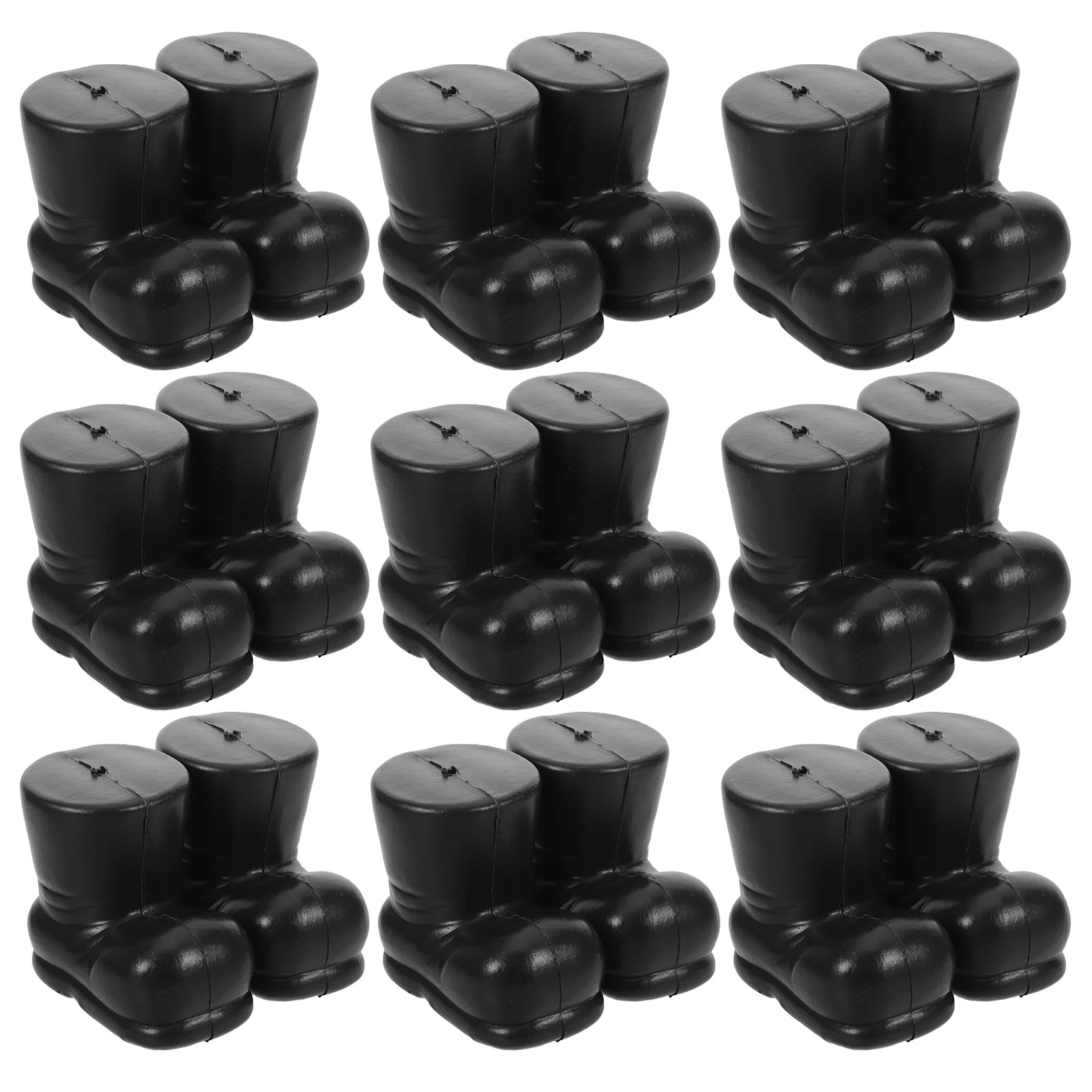 

20 Pcs Shoes Christmas Boots Decoration Decorative Mini Gardening Ornaments Plastic Decorations