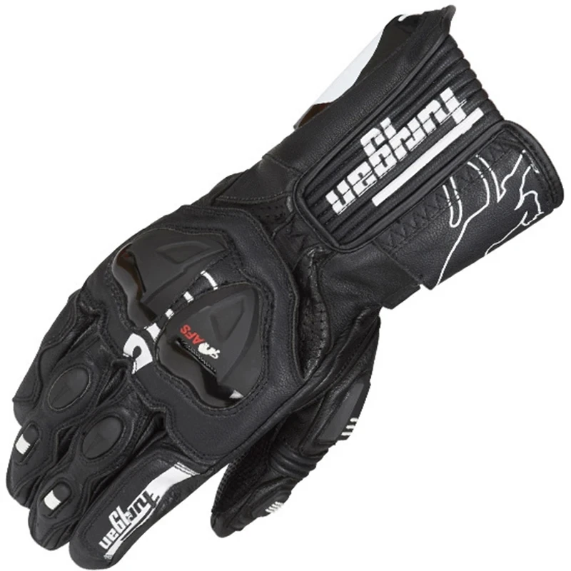 Мотоциклетные перчатки Furygan AFS19 2025 года, удобные и дышащие гоночные кожаные защитные перчатки для внедорожных мотоциклов с твердым корпусом