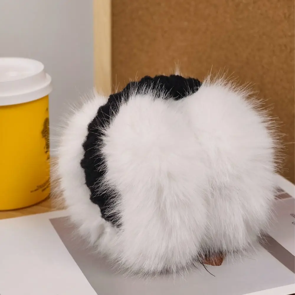 الشتاء الدافئة طوي غطاء للأذنين سميكة التجمد للطي الأذن دفئا الباردة حماية فو الفراء الأذن يفشل للنساء الرجال في الهواء الطلق