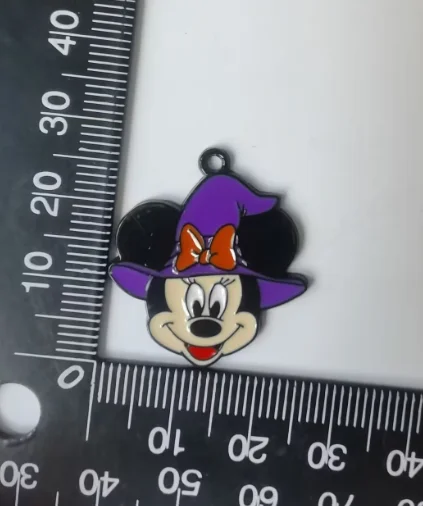 دلايات صغيرة للهالوين من ديزني ، دلايات ، صناعة مجوهرات ، أقراط ، دلايات ، قلادات ، أساور ، إكسسوارات تصنعها بنفسك ، 10 * #2