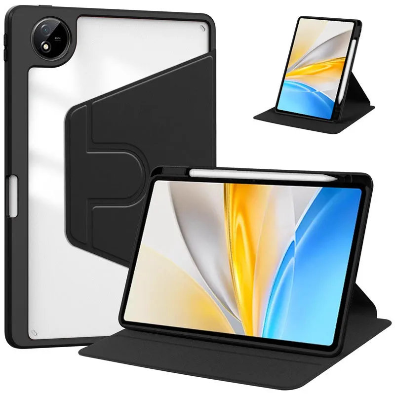 

Акриловый чехол с вращением на 360 градусов для Vivo Pad SE 12.3 Pad 5 3 Pro 2 Air 11,5 с держателем для карандашей, защитная крышка-подставка