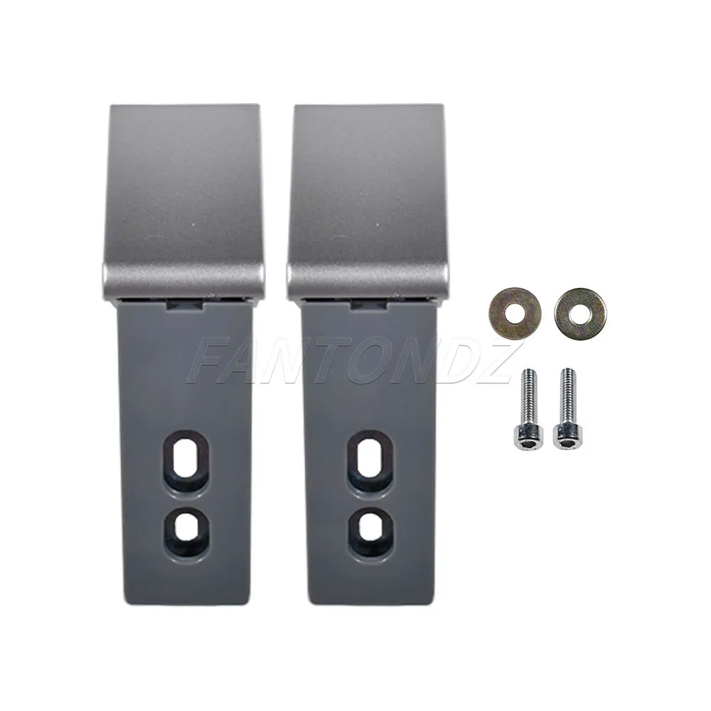 9590178 Door Hinge For Liebherr Fridge Freezer Refrigerator Pair Hinges With Fixings Silver 03-JRI-857 Repair Kit - view 6