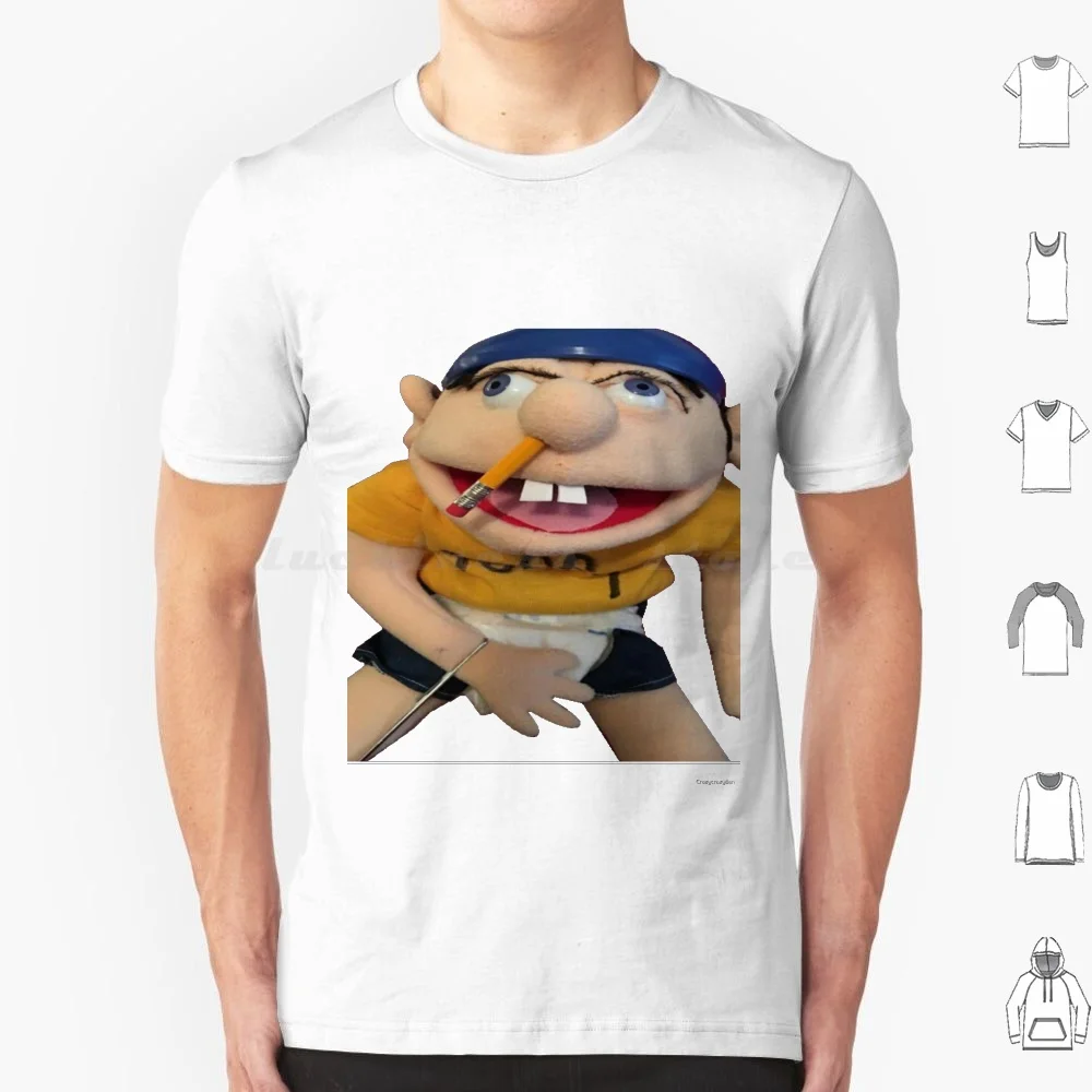 

Футболка Sml Jeffy 6xl, хлопковая крутая футболка Jeffy Sml, почему еди Dipper, забавная