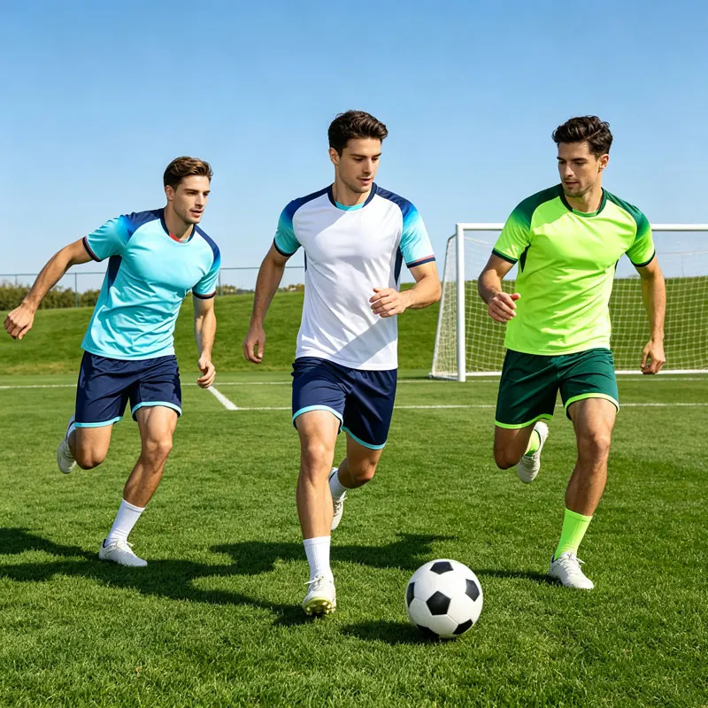 Adult Men Football Jersey Boy Customize Soccer Uniforms Kit Sports Clothes Women Futsal Sportswear Training Tracksuit Child Kids