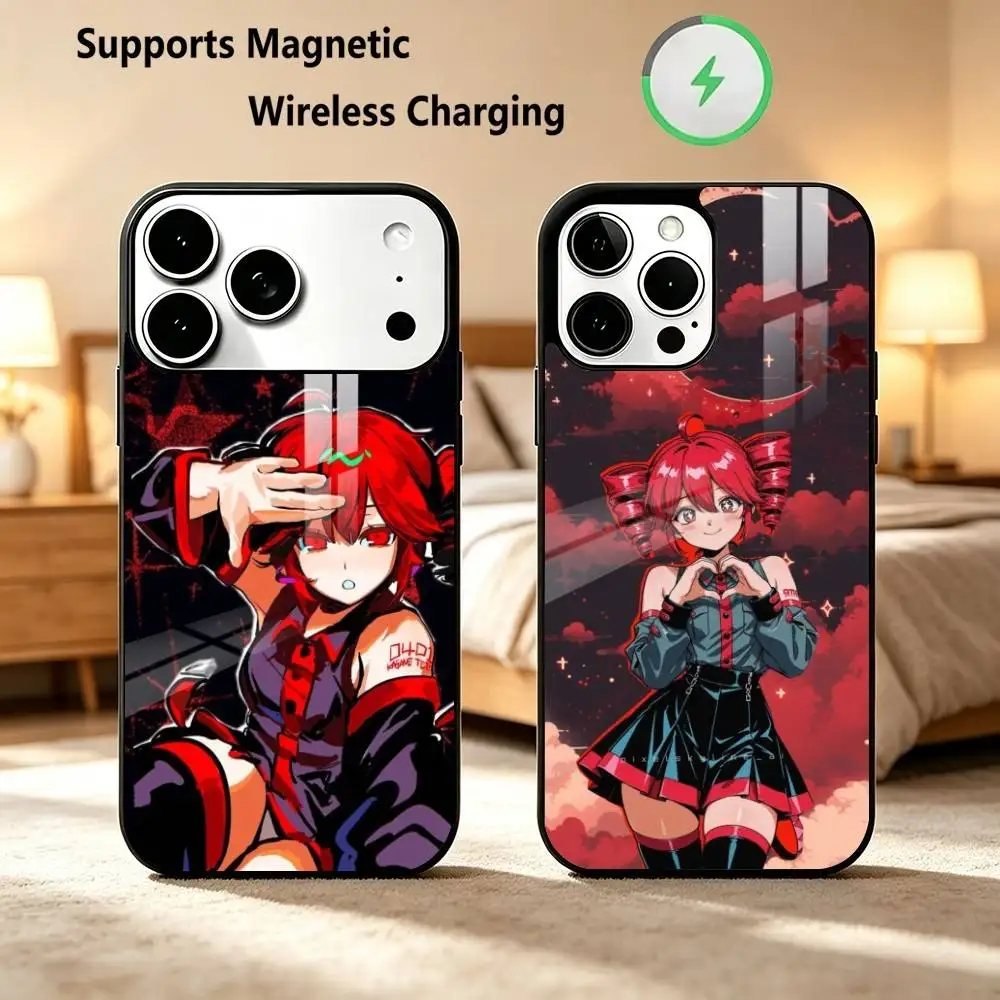 capa-para-iphone-18-17-16-15-14-13-12-11-plus-pro-com-a-imagem-da-cantora-vocaloid-kasane-teto-compativel-com-carregamento-sem-fio-magnetico