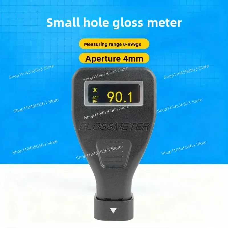 [Small hole gloss meter vertical PGM60 gloss meter curved surface small area metal brightness measurement 999 degrees