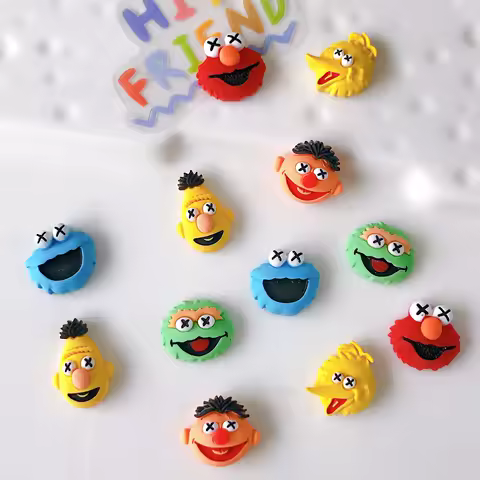 Cartoon Resin Funny Refrigerator Photo Message Post Home Decor