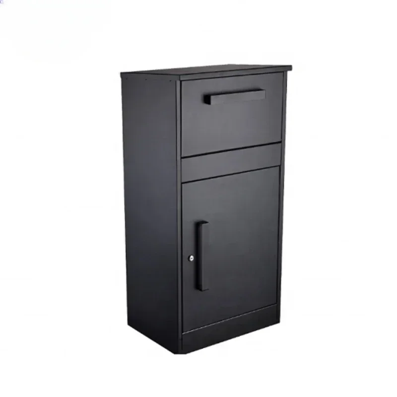 Hot Sales Heavy Duty Build-in Courier Parcel Drop Box Secure Mailbox For Packages Residential In Wrought Iron For Garden