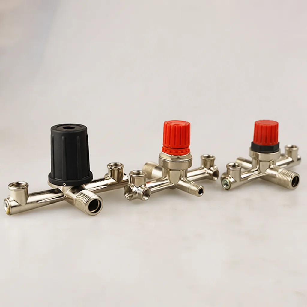 Air Compressor Pressure Control Switch Manifold Valve Assembly For Bama Pneumatic Accessories Hardware Replacement Tool Kit