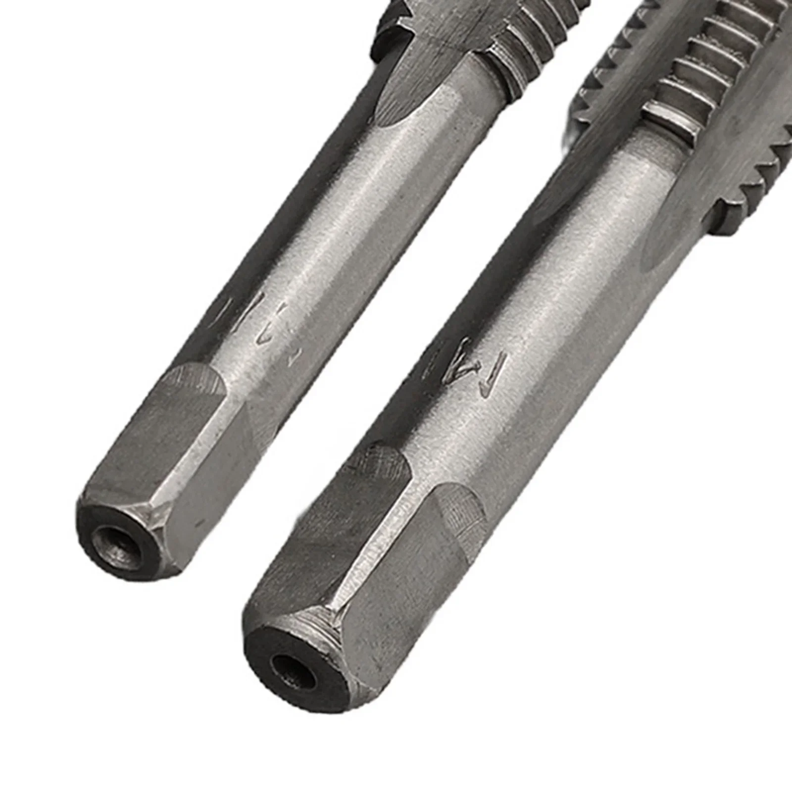 Brocas de torneira pontiagudas espirais, rosca do parafuso da mão direita, torneira canelada reta para processamento, alta qualidade, 7pcs