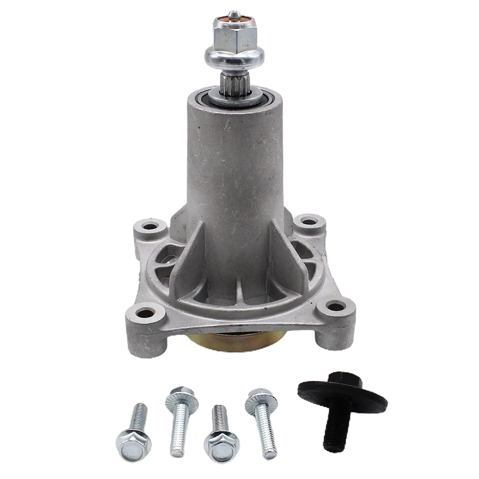 Spindle Assembly Aluminum Hardware Kit for Lawn Mower Deck 587125401 Top Nut Bottom Bolt Washer Accessory