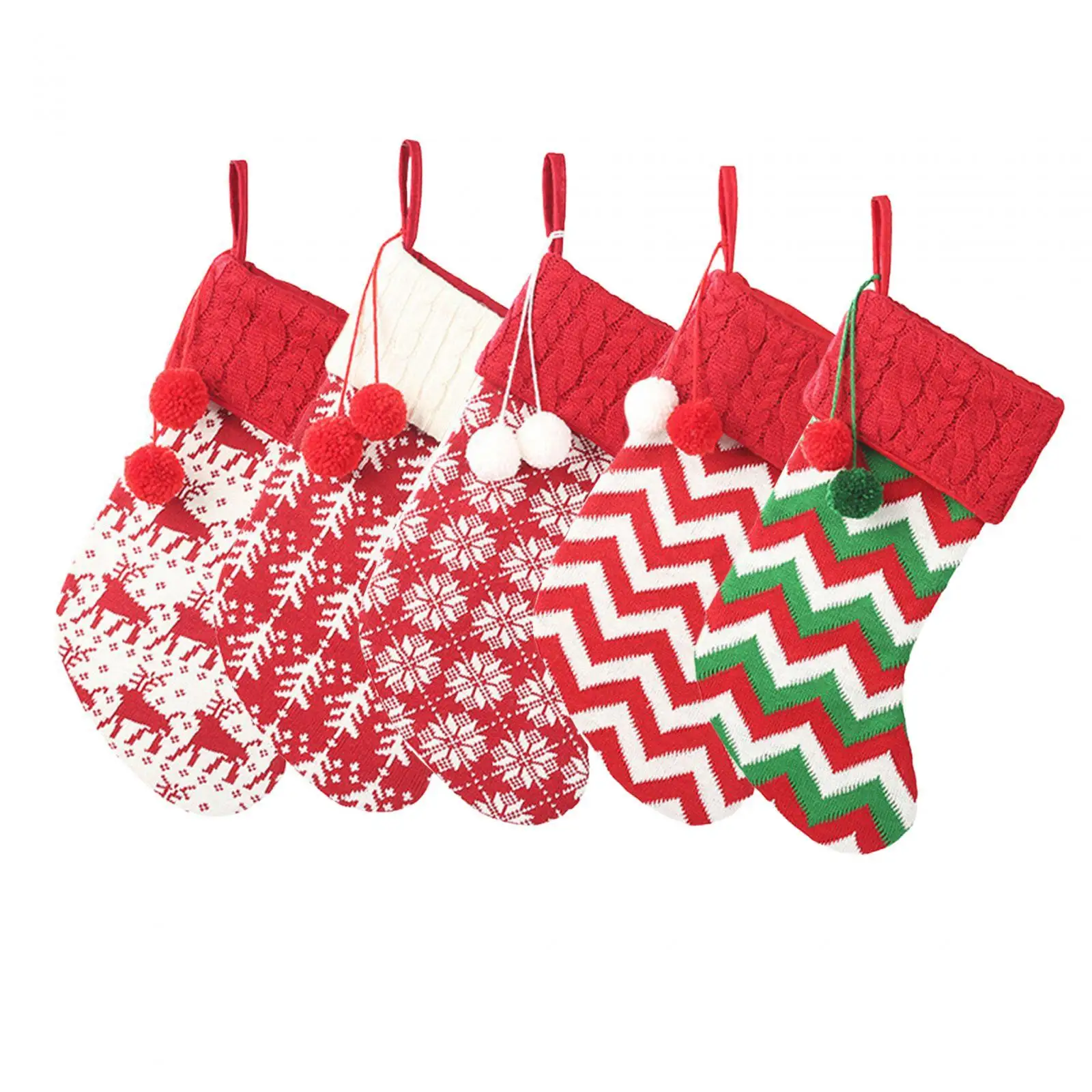 Christmas Stocking Xmas Hanging Stockings for Holiday Party Supplies Xmas