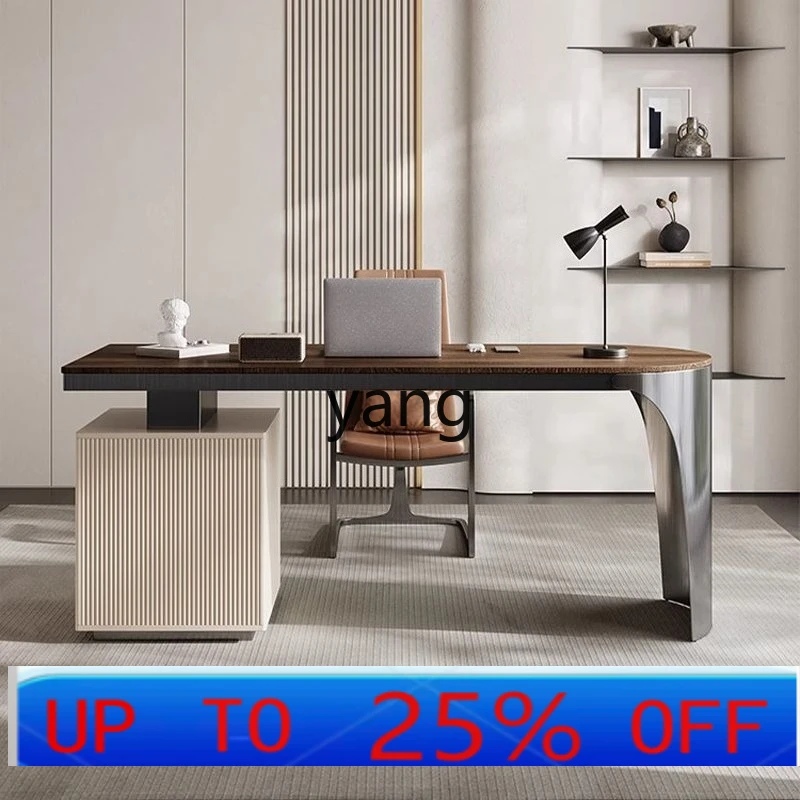 

LH minimalist desk light luxury study home modern minimalist high-end writing desk
