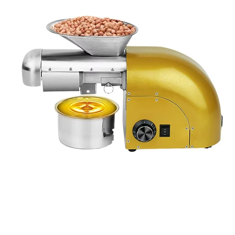 Oil Cold Pressed Organic Sunflower Oil Pressing Machine Peanut Oil Press